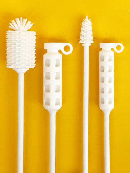 purifyou Reusable Silicone Bottle Brush (Set of 2)