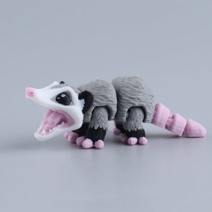 3D Printed Mini Fidget Creature Toy Pack – Articulated Party Favor Gift